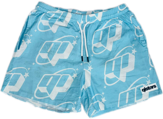 TRAINING SHORT 5" INSEAM - [SKY BLUE]